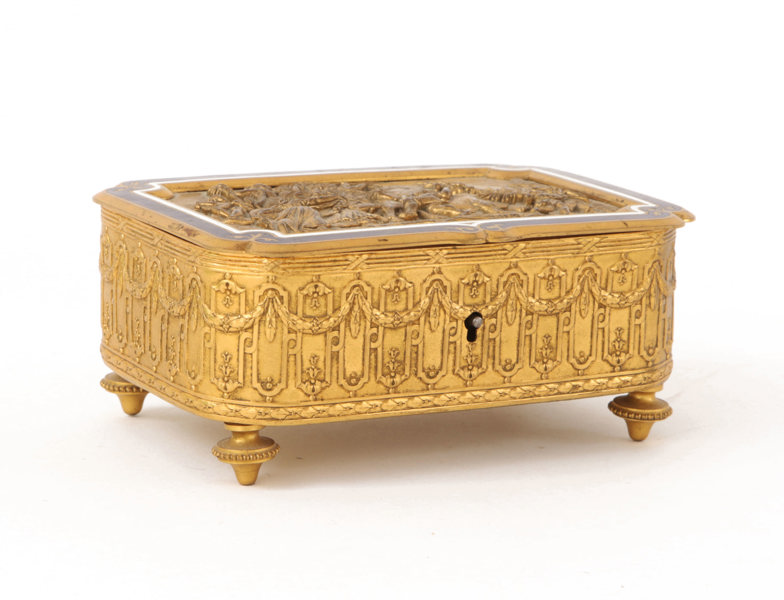 Lockdosa, Louis XVI stil, omkring år 1900