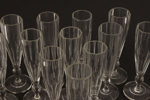 Champagneglas 12st, 18/1900-tal