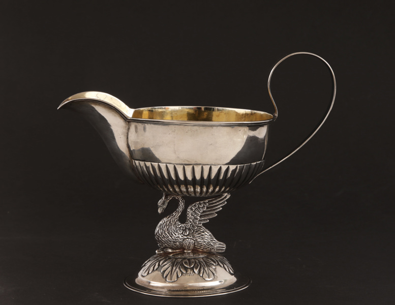Såskanna i silver, empire, 1800-talets första hälft