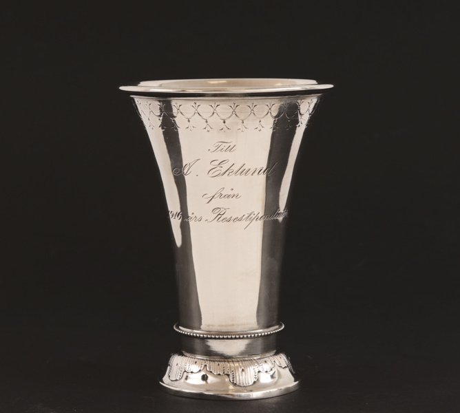 Bägare i silver, 1900-tal