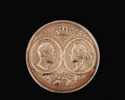 Silvermedalj, Oscar II & Sofias silverbröllop, 1882