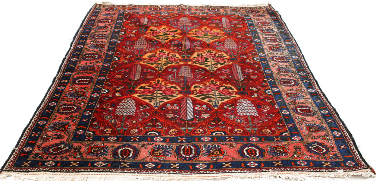 Handknuten matta, orientalisk