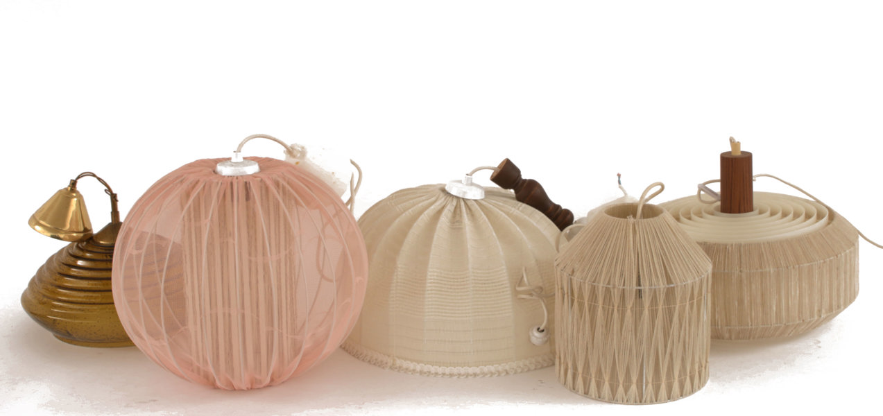 Belysning 5 delar, 1950/60-tal