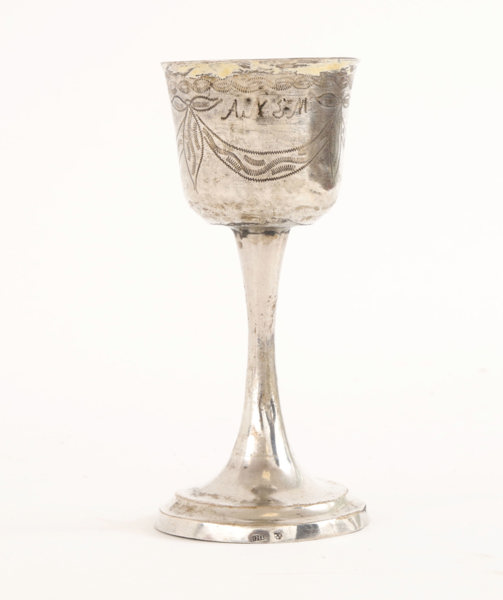 Kalk i silver, Johan Henrik Leffler, Falun, 1800-talets första hälft