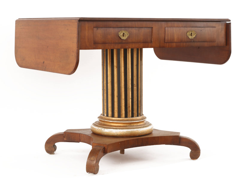 Klaffbord, empire, 1800-talets första hälft