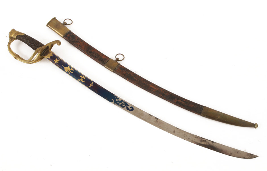 Officerssabel, troligen Frankrike, empire, 1800-talets första del