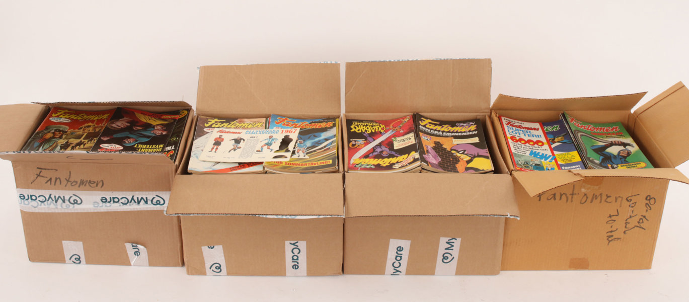 Parti serietidningar, Fantomen, 1960 till 1980-tal