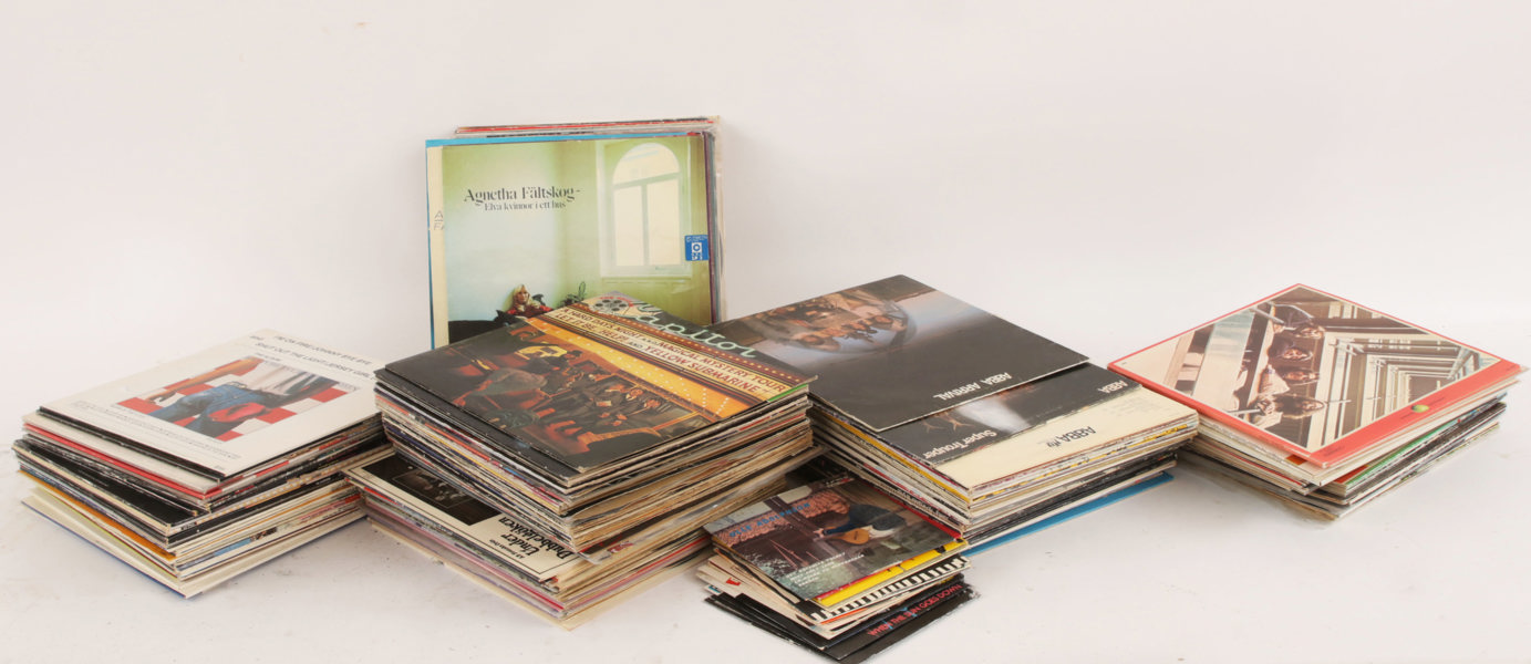 Parti LP- och EP-skivor