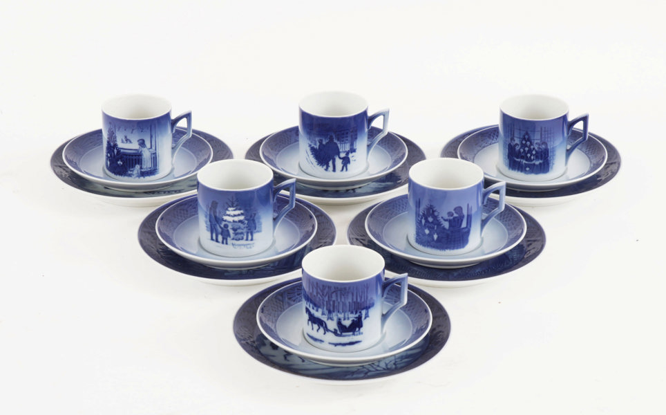 Kaffeservisdelar, Royal Copenhagen