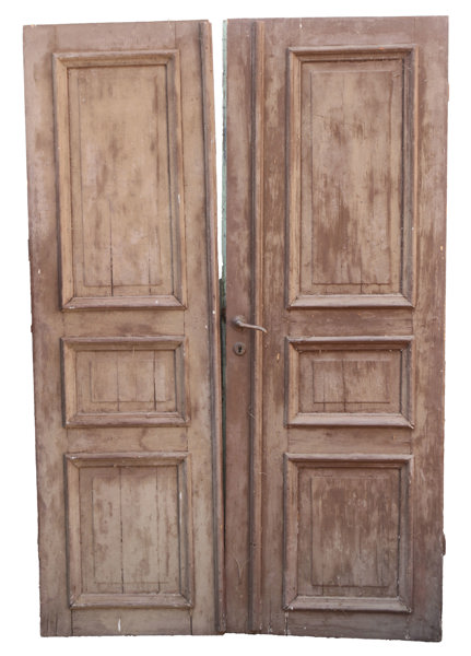 Pardörrar, 1800-talets slut