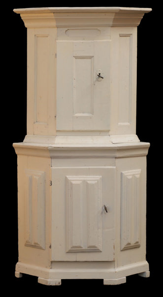 Golvhörnskåp, barock, 1700-tal