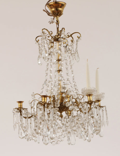 Ljuskrona, oskariansk stil, 1900-tal