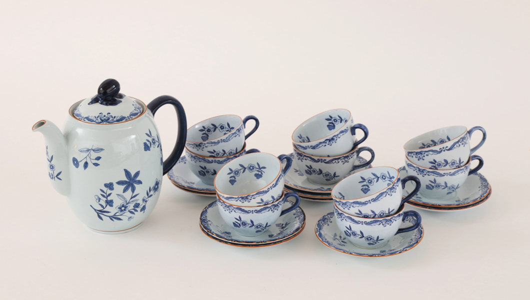 Kaffeservisdelar, "Ostindia", Rörstrand