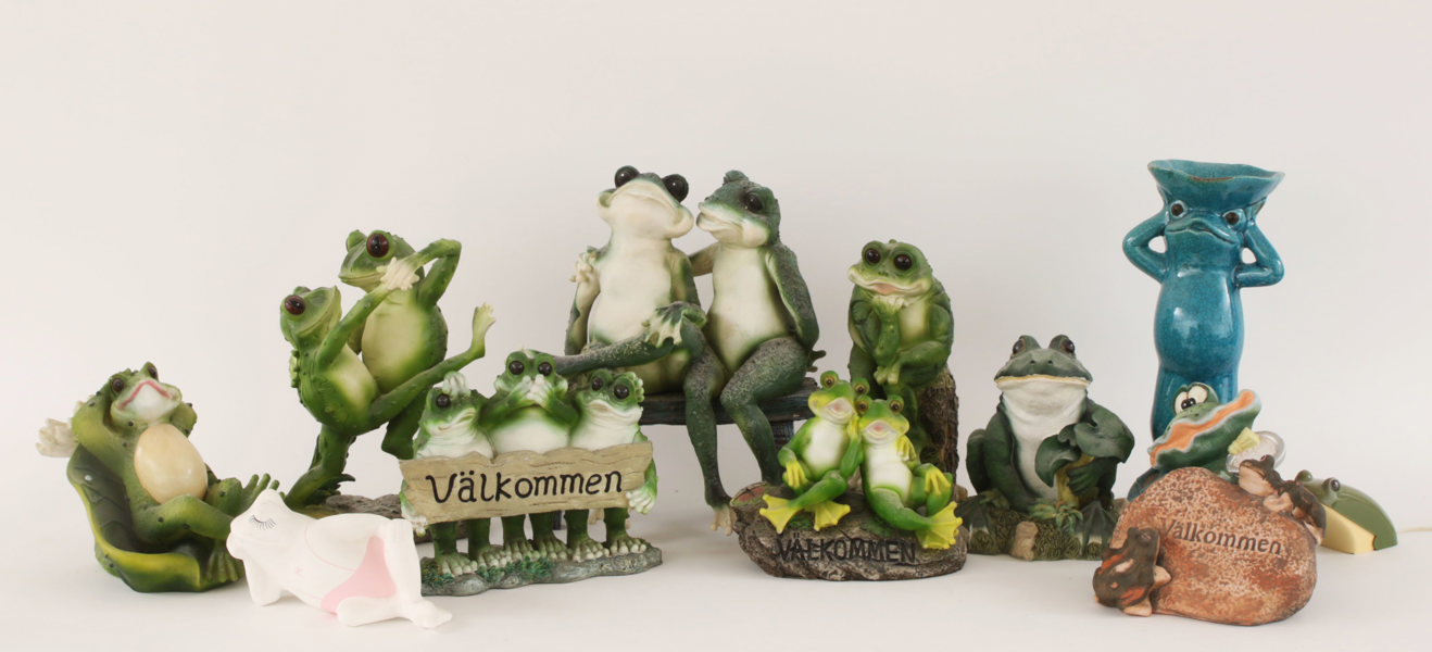 Parti grodskulpturer, m.m., 19/2000-tal