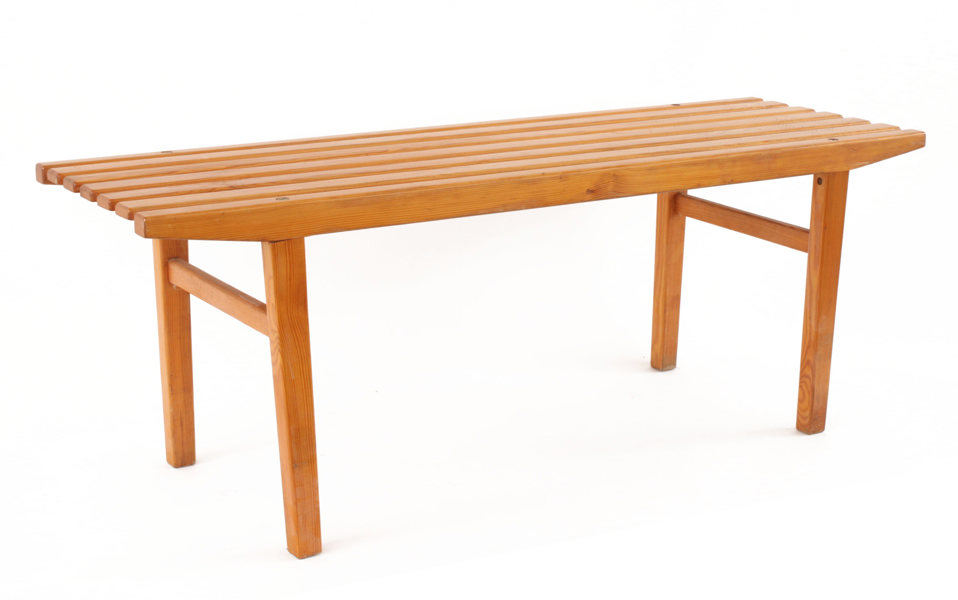 Bänk, 1900-talets andra hälft