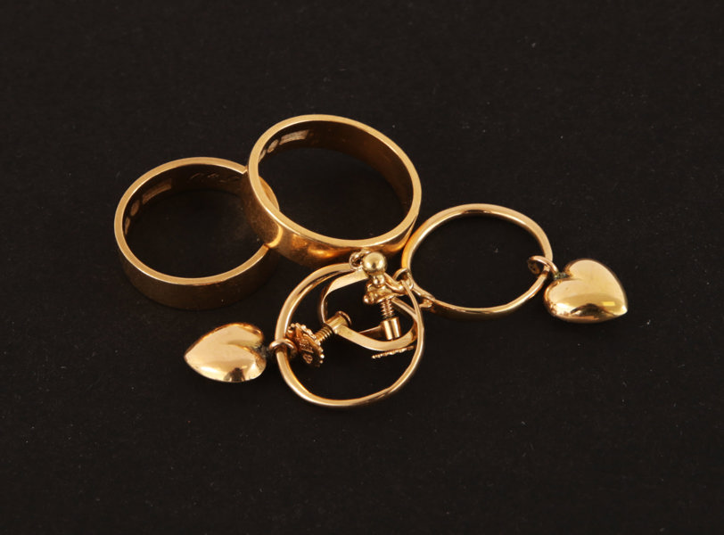 Parti smycken i 18k