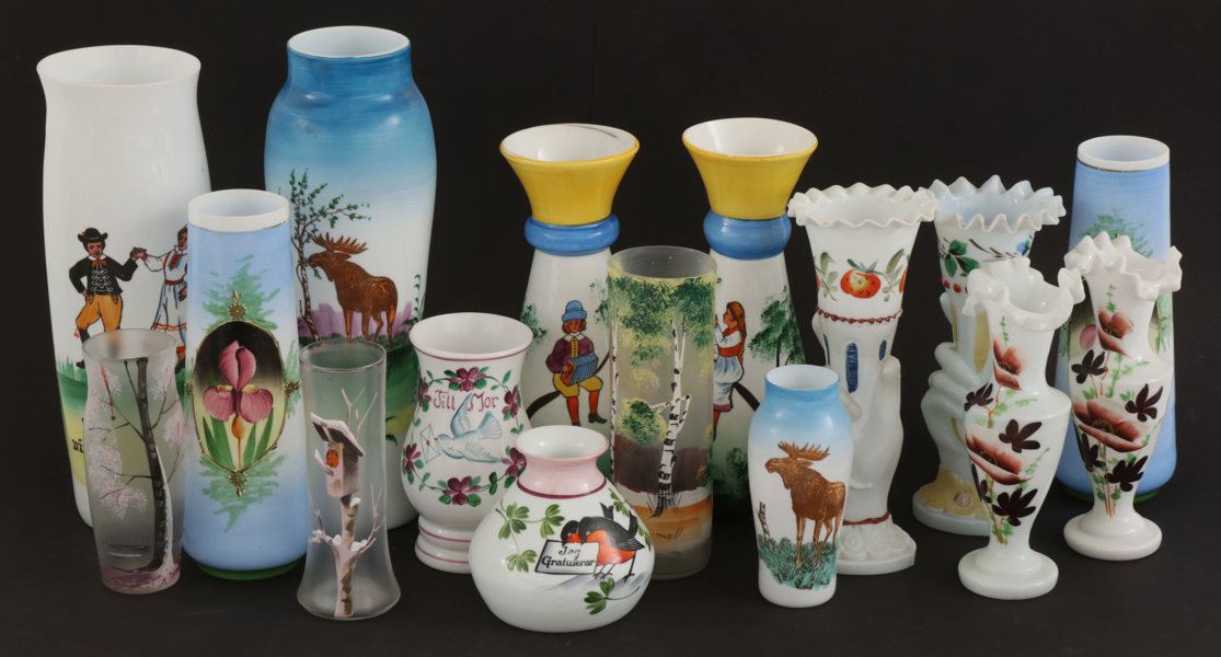 Vaser 16st, omkring år 1900