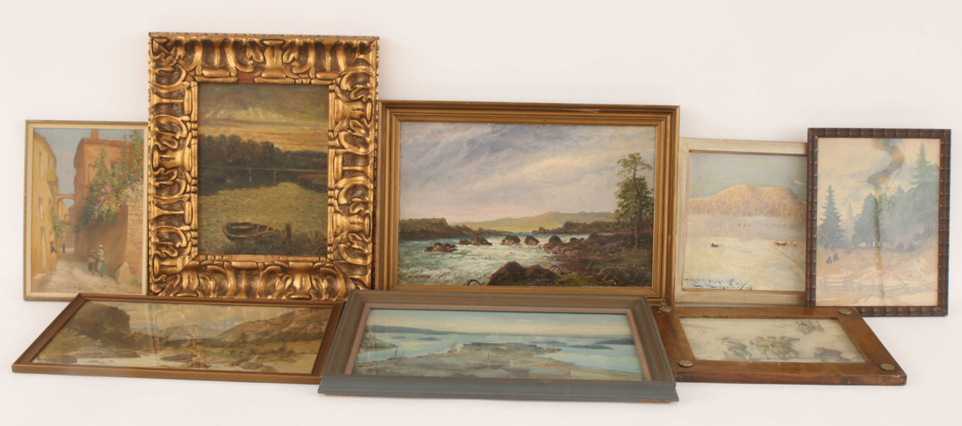 Konst 8 delar, 18/1900-tal