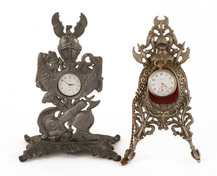 Fickursställ med fickur 2st, 1900-talets början