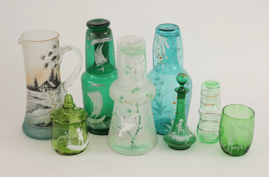 Glas 8 delar, omkring år 1900