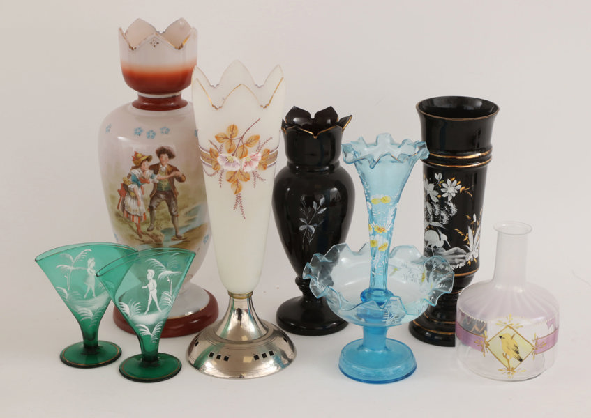 Glas 8 delar, omkring år 1900