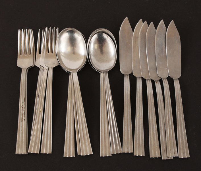 Bestickservisdelar, "Thebe", Folke Arström för Gense