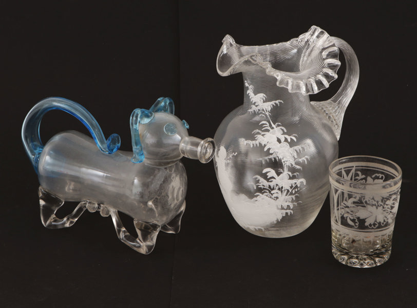 Glas 3 delar, 18/1900-tal