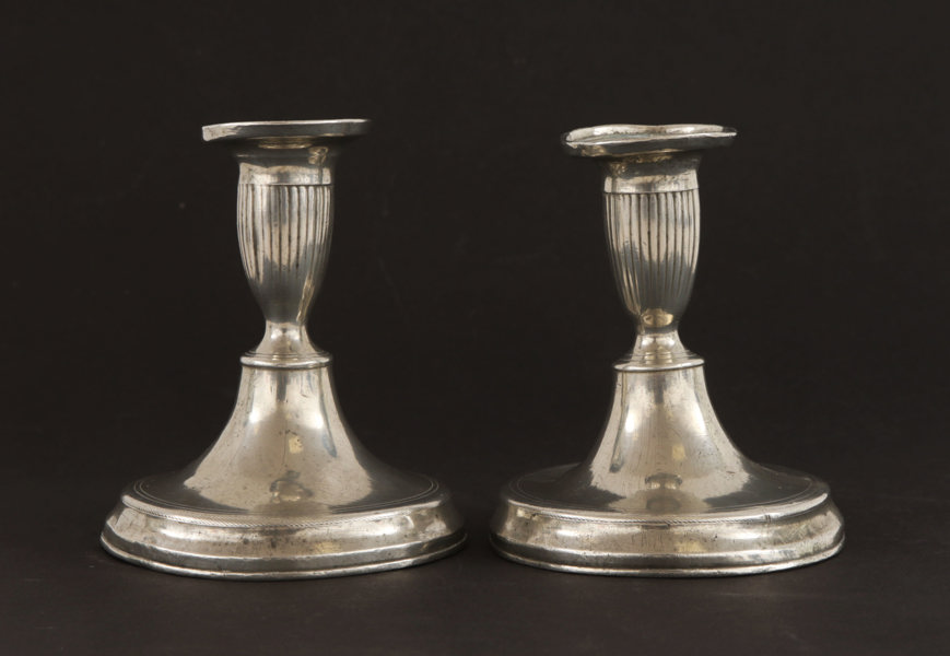 Ljusstakar ett par, 1800-talets första hälft