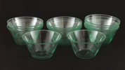 Dessertskålar 12st, 1900-talets första hälft