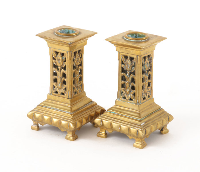 Ljusstakar ett par, 1800-tal