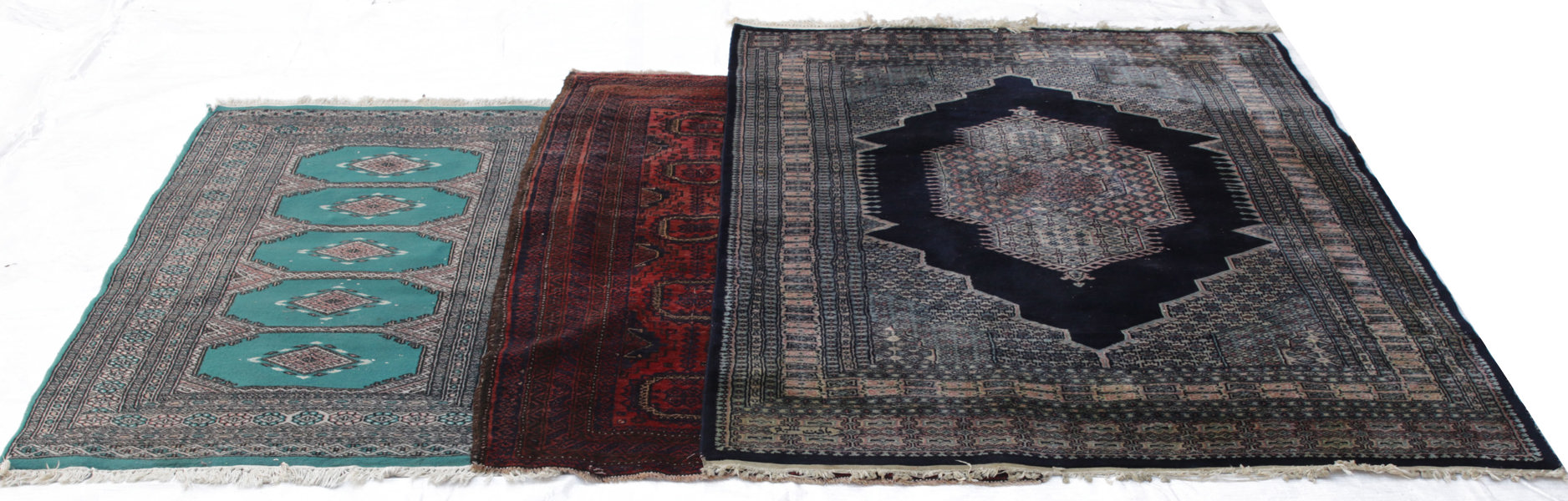 Handknutna mattor 3st, orientaliska