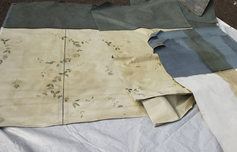 Väggmålningar 11 delar, 1900-tal