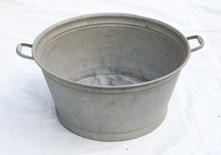 Balja i zink, 1900-tal