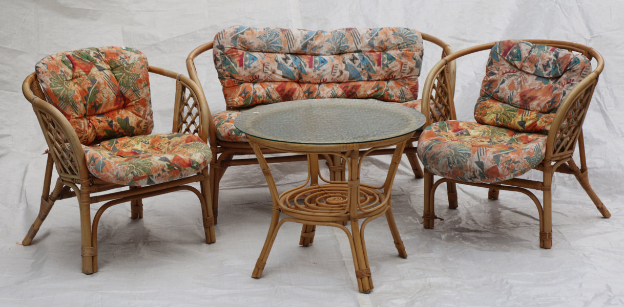 Altanmöbel 4 delar, 1900-talets slut