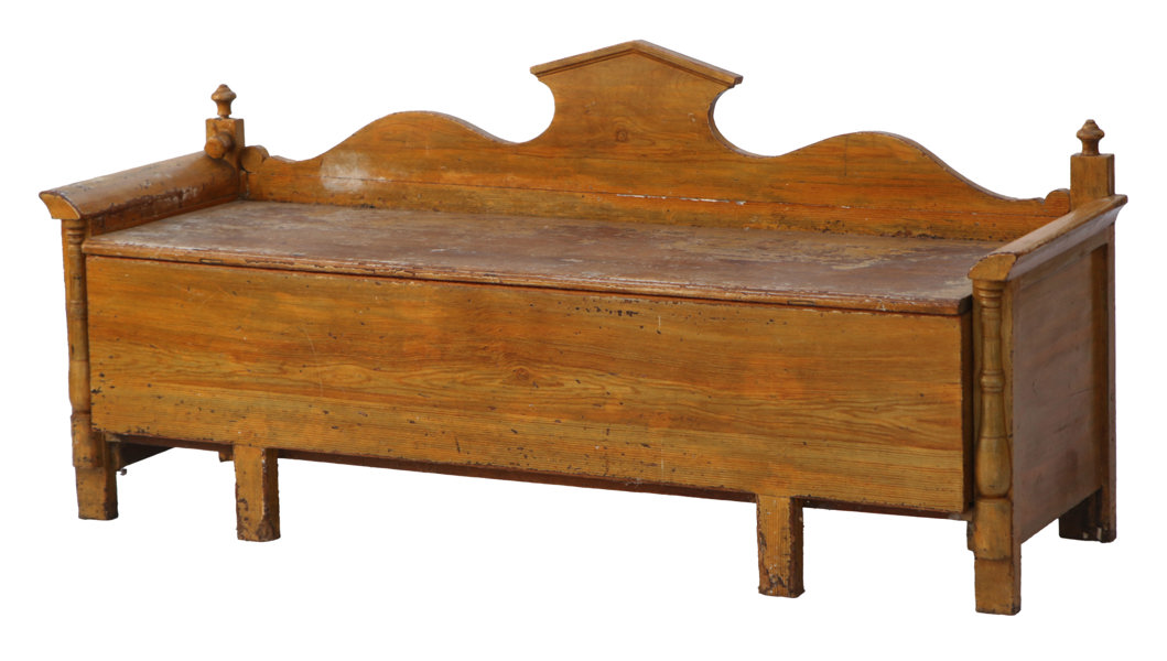 Fållbänk, allmoge, 1800-tal