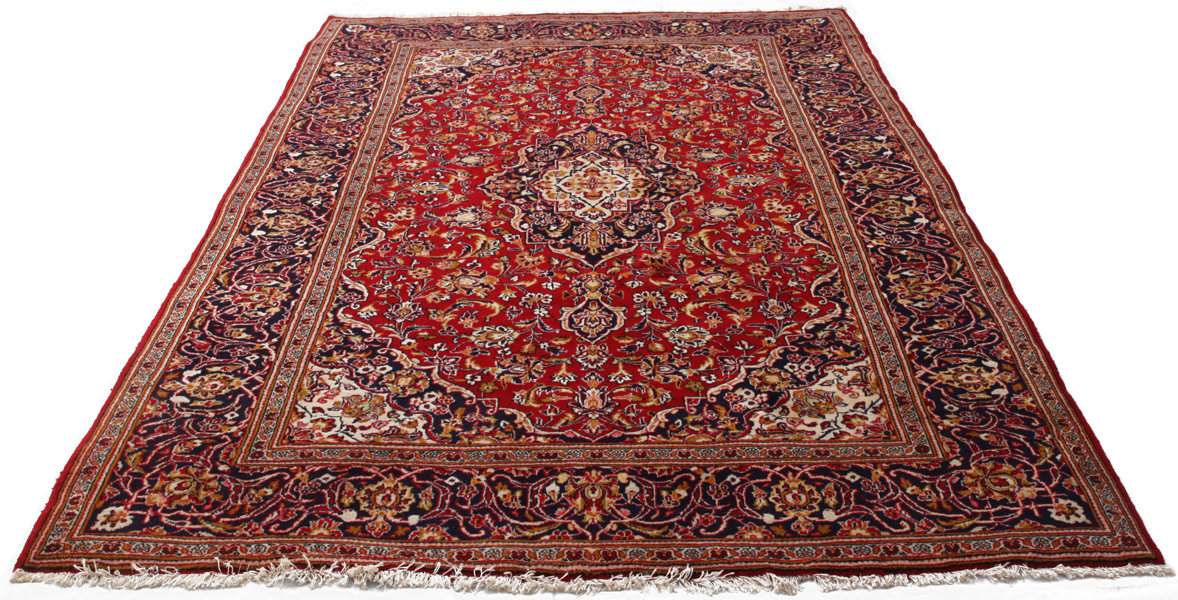 Handknuten matta, orientalisk
