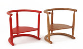 Barnstolar ett par, "Anna", Otto Nielsen för IKEA