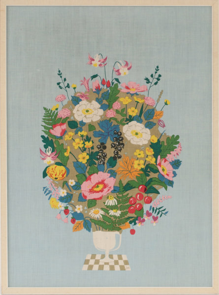 Textilt handtryck, Jobs, Leksand