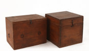 Trälådor 2st, 1800-tal