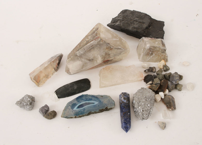 Parti stenar och mineraler