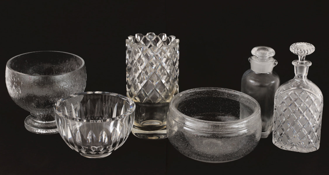 Glas och kristall 6 delar