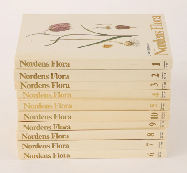 10 band, "Nordens Flora", C.A.M. Lindman
