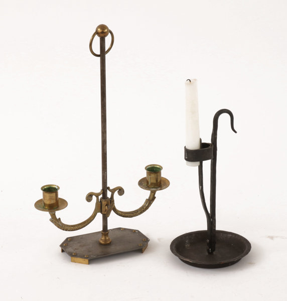 Ljusstakar 2 delar, 18/1900-tal