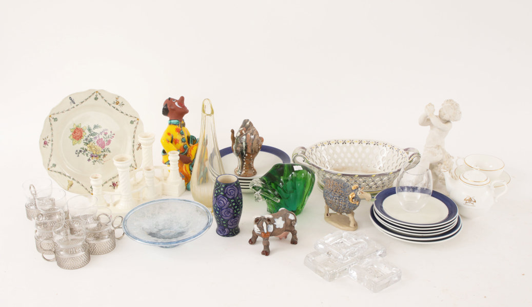 Parti glas och keramik