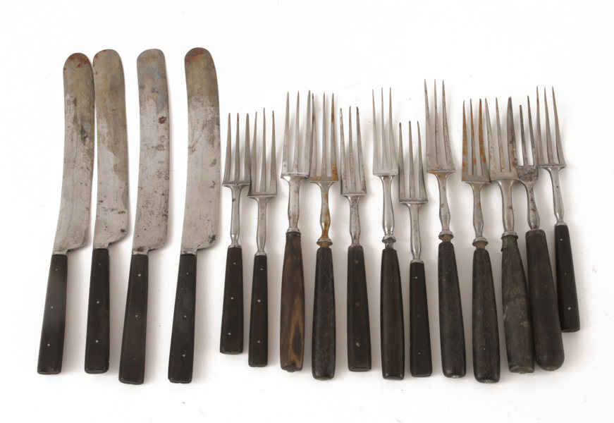 Bestick 16 delar, 1800-tal