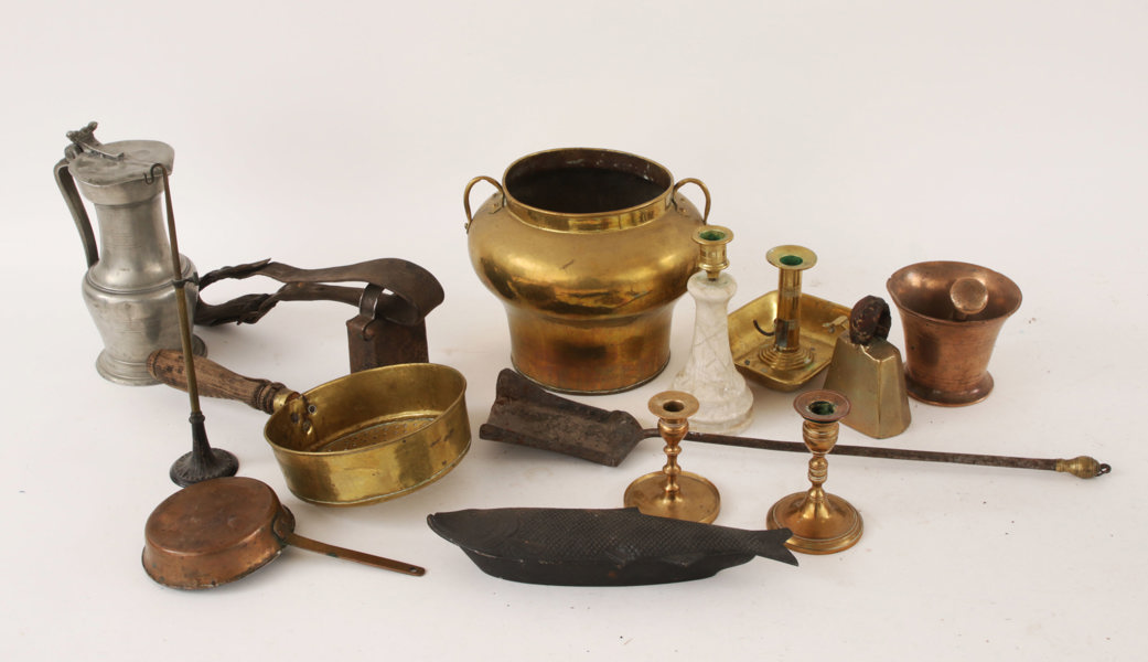 Parti metaller, mestadels 1800-tal