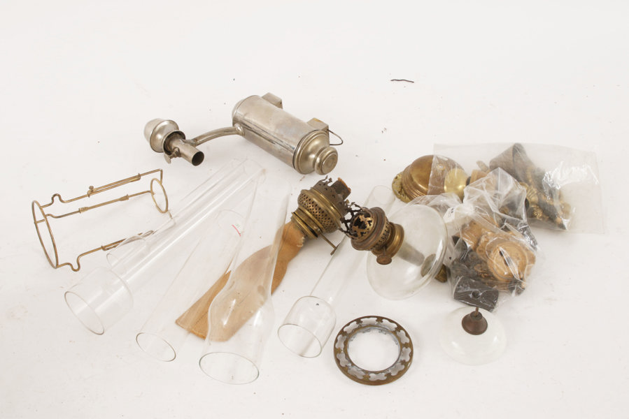 Parti fotogenlampsdelar