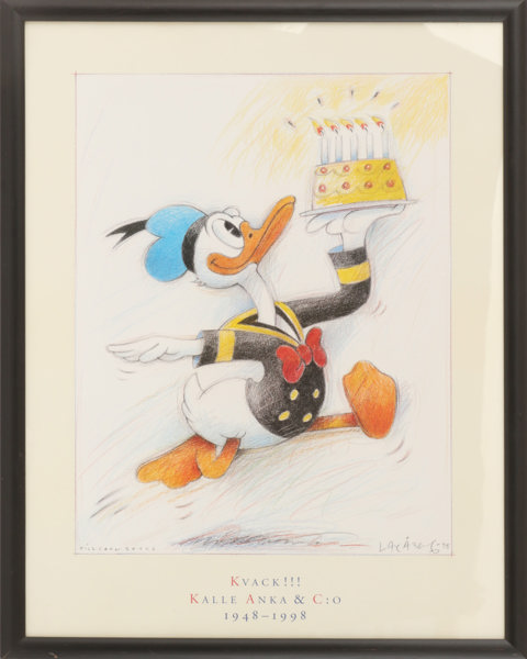 Affisch, efter Lasse Åberg