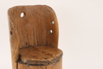 Kubbstol, allmoge, daterad 1760