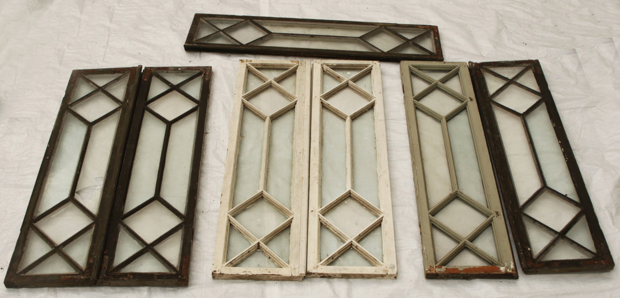 Fönster 7st, 1800-tal